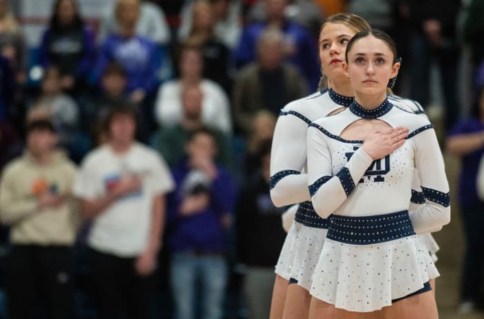 Breese Central vs Breese Mater Dei Illinois boys basketball February 23 2023 Paul Halfacre 15641